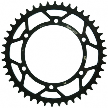 Supersprox, rozeta 808 45 Suzuki DRZ 400 00-09 (JTR808.45), černá barva, ocelová
