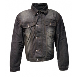 Roleff, Jeans bunda Aramid, model RO1514, barva černá, velikost M