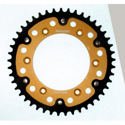Supersprox, rozeta 899 45 STEALTH (ocelová / duralová) KTM SX/EXC (JTR897.45), zlatá barva