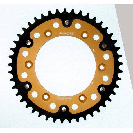 Supersprox, rozeta 899 45 STEALTH (ocelová / duralová) KTM SX/EXC (JTR897.45), zlatá barva