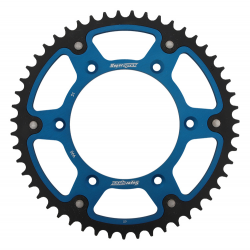 Supersprox, rozeta 899 51 STEALTH (ocelová / duralová) KTM SX/EXC/EXCF/SXF, Husqvarna TE/TC/FE/TC '16- (JTR897.51), modrá barva
