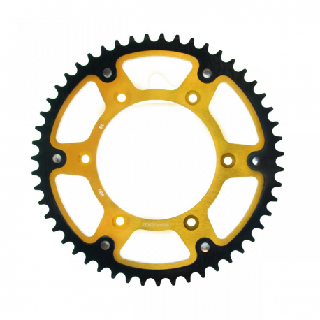Supersprox, rozeta 899 51 STEALTH (ocelová / duralová) KTM SX/EXC (JTR897.51), zlatá barva