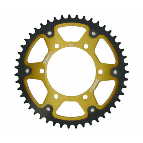 Supersprox, rozeta 899 53 STEALTH (ocelová / duralová) KTM SX/EXC (JTR897.53), zlatá barva