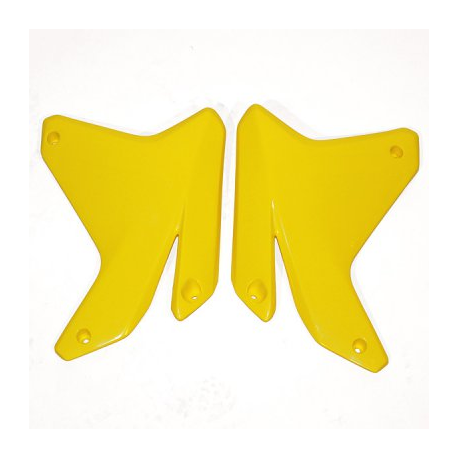 UFO, kryty chladičů, Suzuki RMZ 450 '05-'06 žlutá barva