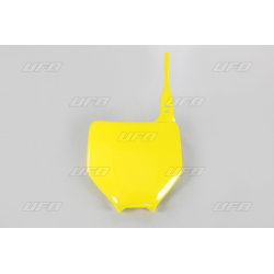 UFO, přední číslová tabulka, Suzuki RMZ 250 '04-'06 žlutá barva