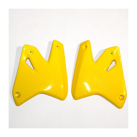 UFO, kryty chladičů, Suzuki DRZ 400 S/E '00-'09 žlutá barva