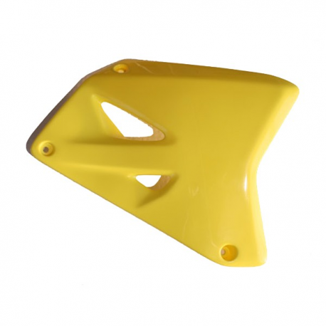 UFO, kryty chladičů, Suzuki RM 125/250 '01-'17 žlutá barva