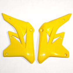 UFO, kryty chladičů, Suzuki RMZ 250 '07-'09 žlutá barva