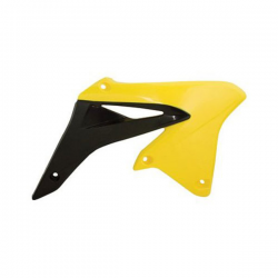 Racetech, kryty chladičů, Suzuki RMZ 250 (07-09) žlutá barva OEM (CVRMZGI2507) (SU04901102)