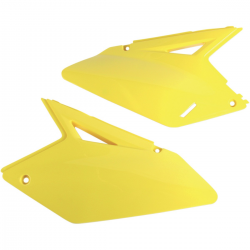 UFO, podsedlové tabulky, Suzuki RMZ 250 '07-'09 žlutá barva