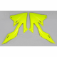 UFO, kryty chladičů, Suzuki RMZ 250 '19, RMZ 450 '18-19 žlutá barva FLUO