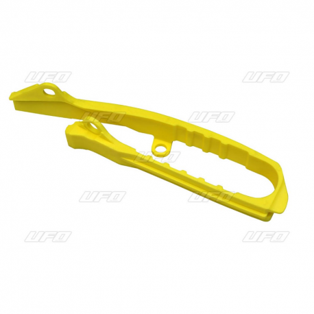 UFO, chránič zadní vidlice (slider řetězu) Suzuki RMZ 450 '18-21, RMZ 250 '19-21 žlutá barva