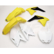 UFO, sada plastů, Suzuki RMZ 450 '11-'12 barva OEM (žlutá/bílá/černá)