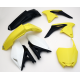 UFO, sada plastů, Suzuki RMZ 250 '13 barva OEM (žlutá/bílá/černá)