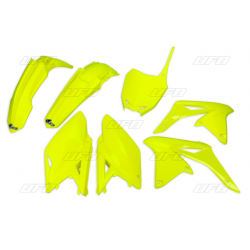 UFO, sada plastů, Suzuki RMZ 250 '14-18 žlutá barva FLUO