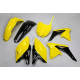 UFO, sada plastů, Suzuki RMZ 250 '14-'18, barva OEM (žlutá/černá),