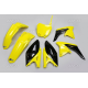 UFO, sada plastů, Suzuki RMZ 250 '14-'18, barva OEM (žlutá/černá)