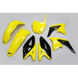 UFO, sada plastů, Suzuki RMZ 250 '14-'18, barva OEM (žlutá/černá)