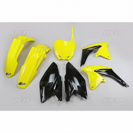 UFO, sada plastů, Suzuki RMZ 450 '14-17 barva OEM '17 (žlutá/černá)