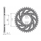 Sunstar, rozeta 334 41 Honda CBR 1000F '96-'00 (SC24), VF 500F '85-'88 (JTR1334.41) (řetěz 530) (33441JT)