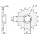 Sunstar, přední řetězové kolečko 2093 15 Kawasaki ZX6R '98-'02 (JTF1535.15) (řetěz 525) (209315JT)