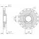 Sunstar, přední řetězové kolečko 2077 17 Kawasaki ZRX 1100/1200 '97-06 (JTF1529.17) (řetěz 530) (207717JT)