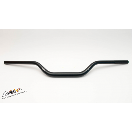 Accel, alu řidítka Taper (28,6mm) MX, model Honda CR vysoká (7075-T6) ERGAL, černá barva (šířka 790mm, výška 101mm)