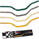 Accel, alu řidítka Taper (28,6mm) MX, model Honda CR vysoká (7075-T6) ERGAL, zlatá barva (šířka 790mm, výška 101mm)
