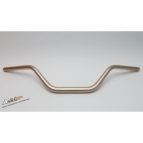 Accel, alu řididítka (28,6mm) TAPER MX ATV vysoká (T075-T6) ERGAL, titan barva (šířka 770mm, výška 160mm)