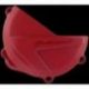 Polisport, kryt víka spojky, Honda CRF250R 18-19 červená barva