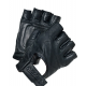 Torx, kožené rukavice No Finger, barva černá, velikost M