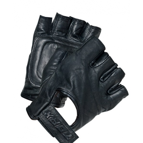Torx, kožené rukavice No Finger, barva černá, velikost M