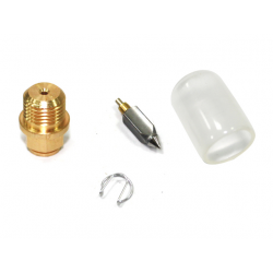 Nachman, sada jehlový ventil + sedlo, Mikuni VM28/163 1,5 ( závit 9mm, klíč 10mm )