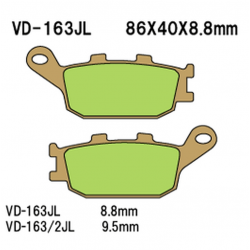 Vesrah, brzdové desky KH174 Sintered (zlaté)
