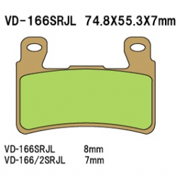 Vesrah, brzdové desky KH265/KH296