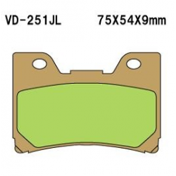 Vesrah, brzdové desky KH160 Sintered (zlaté)