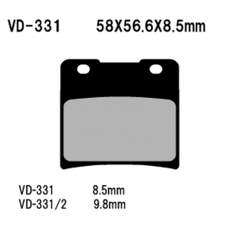 Vesrah, brzdové desky KH103 Suzuki VS600/750/800/1400