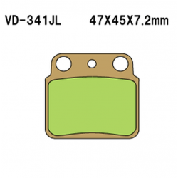 Vesrah, brzdové desky KH137, Sintered