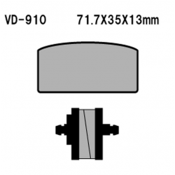 Vesrah, brzdové desky KH22 BMW R60/75/80/90/100