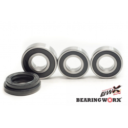 Bearing Worx, sada ložisek a gufer zadního kola, Suzuki DRZ 400 E/S/SM 00-09 (25-1117) WBK50013