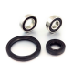 Bearing Worx, sada ložisek a gufer předního kola, Yamaha YFB250 TIMBERWOLF '92-'94, YFS200 BLASTER '88-'02 (25-1048)