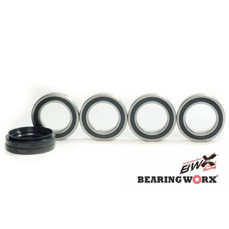 Bearing Worx, sada ložisek a gufer zadního kola, Yamaha YFZ 450 06-09, YFM 700 RAPTOR 06-12 (25-1526)