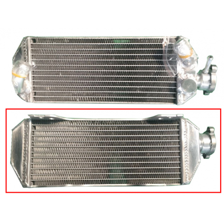 Nachman, chladič, Suzuki DRZ 400S/SM '00-17, zesílený, pravá strana (1ks.) (Psychic) (s víčkem)