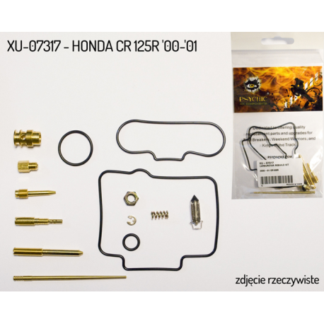 Nachman, opravná sada karburátoru, Honda CR 125R '00-'01 (PSYCHIC)(26-1185)