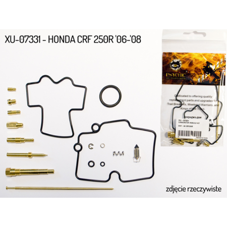 Nachman, opravná sada karburátoru, Honda CRF 250R '07-'08 (PSYCHIC)(26-1141)
