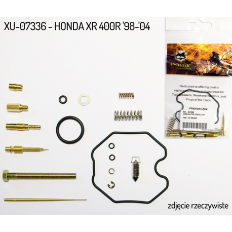 Nachman, opravná sada karburátoru, Honda XR 400R '98-'04 (PSYCHIC)(26-1160)