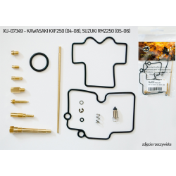 Nachman, opravná sada karburátoru, Kawasaki KXF 250 '04-'08, Suzuki RMZ 250 '05-'06 (PSYCHIC)(26-1455)