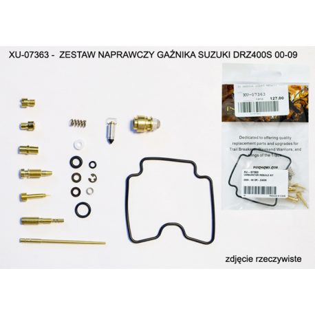 Nachman, opravná sada karburátoru, Suzuki DRZ400S 00-09 (PSYCHIC)(26-1107)