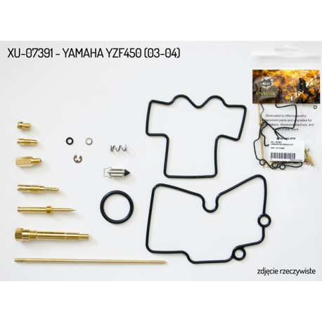 Nachman, opravná sada karburátoru, Yamaha YZF 450 '03-'04 (PSYCHIC)(26-1272)