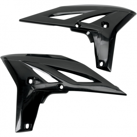 UFO, kryty chladičů, Yamaha YZF 250 '10-'12 černá barva